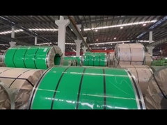 Cięcie wzdłużne cewki ze stali nierdzewnej walcowanej na gorąco